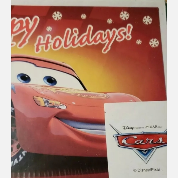 Disney Pixar 10 Holiday Cards Christmas With Envelopes - Picture 3 of 7